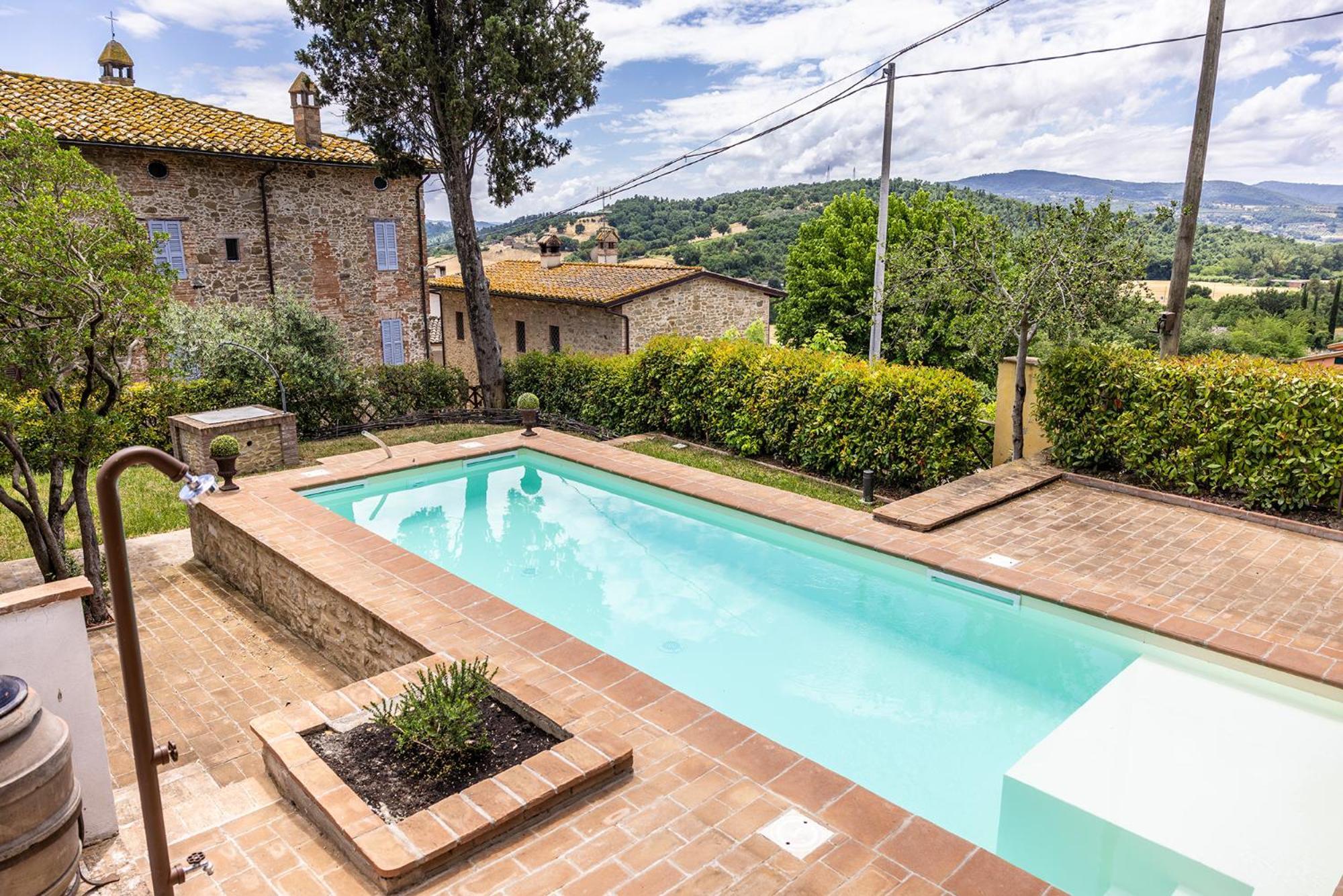เอิง เปอตี ปาราดิส Villa Castiglione Della Valle ภายนอก รูปภาพ
